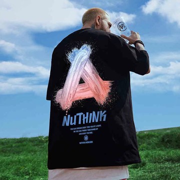 M-8XL 日系 復古 潮牌短袖 男生T恤 韓版 潮流 學生寬鬆 ins 大尺碼嘻哈上衣 短T男(T9050)【壹號站】