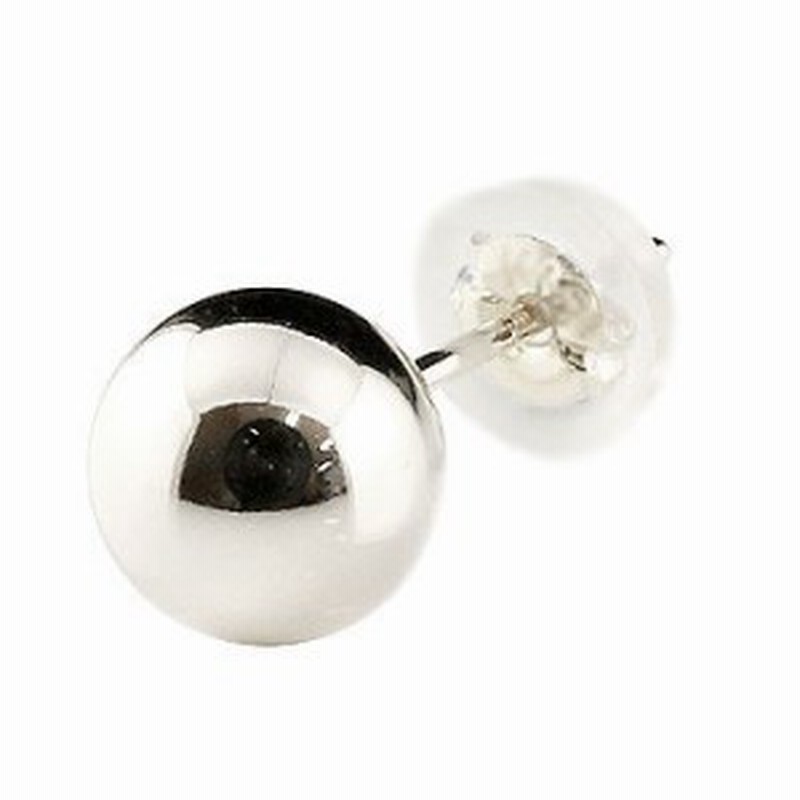ピアス メンズ 片耳ピアス 丸玉ピアス 6mm ホワイトゴールドk14 スタッドピアス ファーストピアス 14金 男性用 ファーストピアス 送料無 通販 Lineポイント最大1 0 Get Lineショッピング