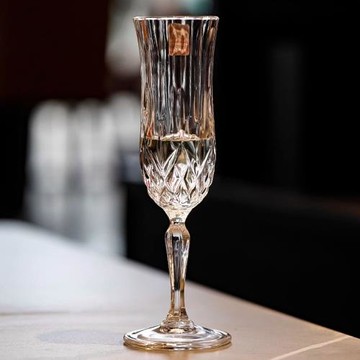 RCR意大利進口紅酒杯香檳杯高顏值水晶杯高腳杯起泡酒送禮輕奢ins