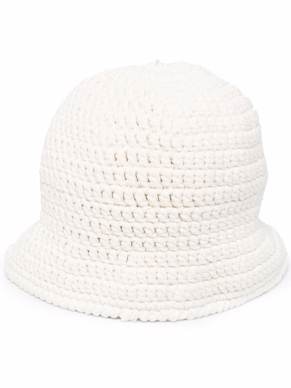 Low Classic - cotton knitted sun hat - women - Cotton - One Size - Neutrals