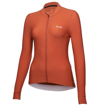 INFINITY CLASSIC Long Sleeve Jersey 經典版刷毛長袖女款車衣 (琥珀橘)