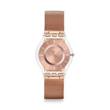 Swatch HELLO DARLING 超薄手錶/男錶/女錶/瑞士製造 SS08K104M (34mm)【官方旗艦店】