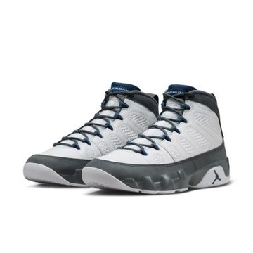 Nike Air Jordan 9 燧石灰 真皮 緩震 休閒鞋 運動鞋 男鞋 HV4794-100