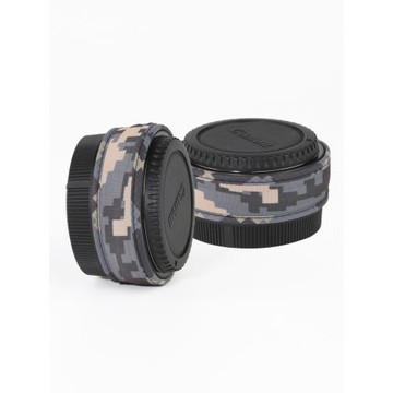 適用于CANON佳能EF-EOS R轉接環迷彩炮衣保護套