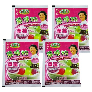東承 天之山 草莓果凍粉 傳統食品  105g  4包