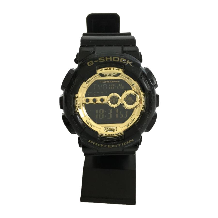 カシオ G-SHOCK   ブラック×ゴールドシリーズ GD-100GB