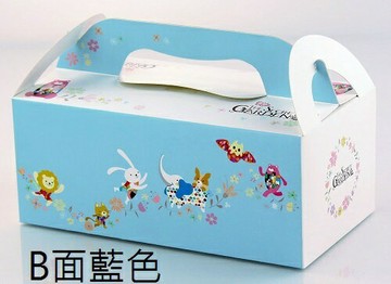 【零售量50個】秘密花園手提餐盒-中 / 2539