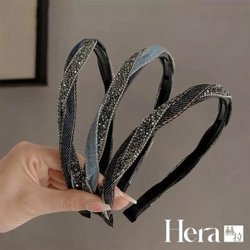 【HERA 赫拉】麻花扭結丹寧風防滑髮箍 H115071402