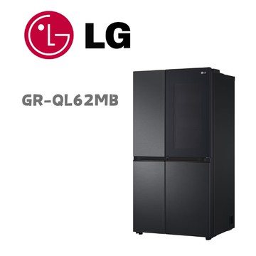 GR-QL62MB  653公升敲敲看門中門冰箱 夜墨黑(含基本安裝)
