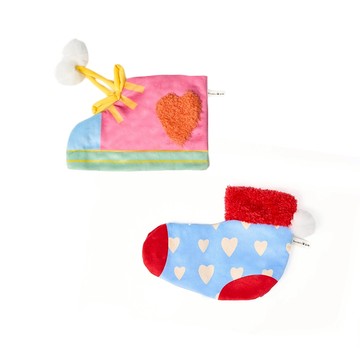 【美好毛日】Pawsholic爪迷 狗狗藏食玩具-鞋襪組合 貓狗玩具 寵物玩具