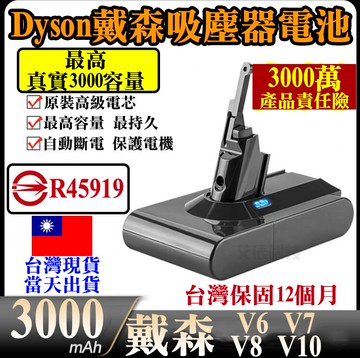 dyson v8 戴森 配件 電池 免運台灣出貨 買一送一 戴森電池