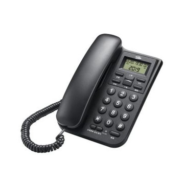 TCSTAR來電顯示有線電話TCT-PH100BK