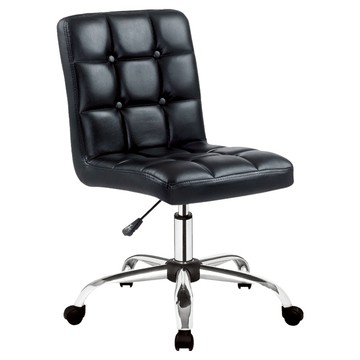 E-home Parker 派克可調式方格電腦椅 EFC001A-blk  黑色  56 x 56 x 81~91cm