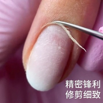 🔥臺灣出🔥爆款熱賣俄式死皮剪去倒刺死皮工具四面刃口美容剪化妝美甲尖頭剪