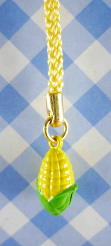 【震撼精品百貨】手機吊飾/鎖圈-玉米系列-手機吊飾-黃 震撼日式精品百貨
