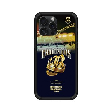 iPhone 15 Pro Max Mod NX 黑 - 職棒-中信兄弟 Brothers - 2022中信兄弟總冠軍紀念款-鋼鐵藍