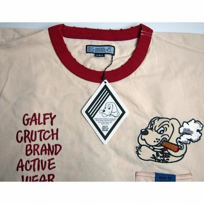 GALFY ガルスモリンガーTee Bigシルエット Tシャツ 犬 骨 142026