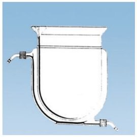 《實驗室耗材專賣》雙層分離式反應槽 平底 附GL14接頭 1000ML 實驗儀器 玻璃製品