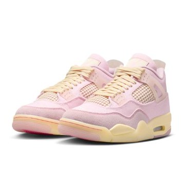 W Nike Air Jordan 4 Retro 奶油粉 復古 牛仔 緩震 休閒鞋 運動鞋 女鞋 IB6716-600