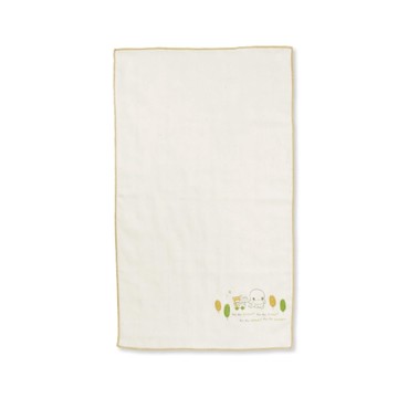 KU.KU 酷咕鴨 有機緹花紗布澡巾2入