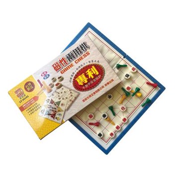 【雷鳥】磁性兩用棋（象棋.跳棋） /付 LT-30105