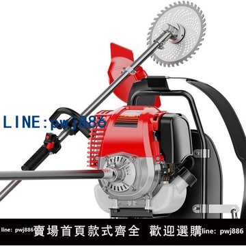 【台灣公司 可打統編】【節能省油】大功率貝鈉力側掛割草四衝多功能汽油松土開荒鋤草機