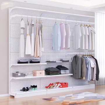 現貨速發！免運 衣帽架 衣帽間 網紅五金少女衣帽架出租屋臥室加厚金屬多功能白色簡易組合衣柜架 八折下殺 特價出 可開發票