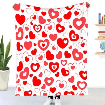 四季保暖加厚雙面法蘭絨毛毯嬰兒午睡沙發禮品蓋毯小毯子一件代發