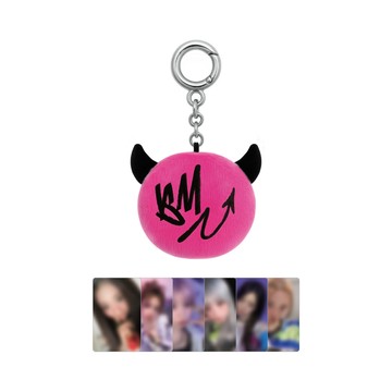 ⭐韓國代購正版預售⭐BABYMONSTER WEGOUP 毛絨鑰匙圈 鑰匙扣 含小卡 賢 角 露 撻 角正品