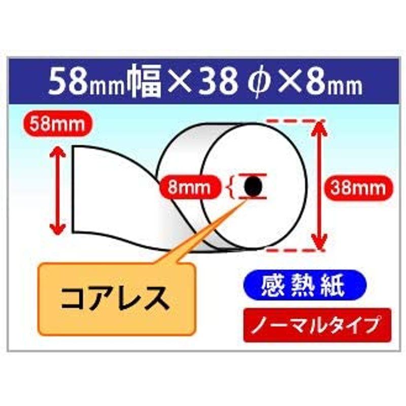 mita DPU-S245 対応 汎用 感熱 ロール紙 (20巻) セイコー インスツル用