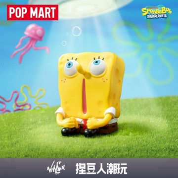 【台灣現貨&預購】官方正品 Popmart 泡泡瑪特 海綿寶寶 這不科學 系列手辦 比奇堡的居民 公仔 禮物