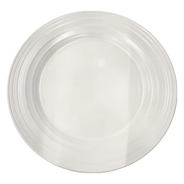 MIKASA 漣漪陶餐淺盤 (白色)  22cm  1個
