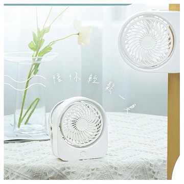 KINYO~夾／立式迷你充電風扇(UF-1685)1入 可夾可站立