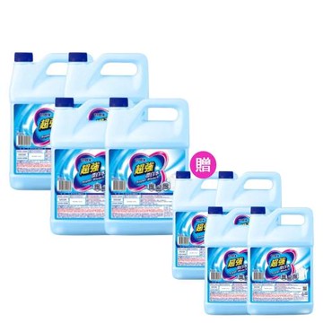 買一送一！妙管家 超強漂白水4000g(4入/箱)共2箱