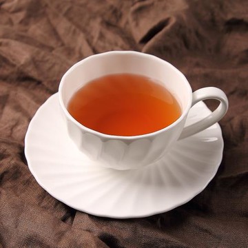 簡約白色波浪紋陶瓷咖啡杯卡布基諾 歐式高檔骨瓷下午茶杯子茶具