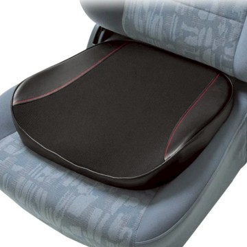 BONFORM 柔韌皮革雙拼色系座墊 5725-43BK  1個  黑灰色