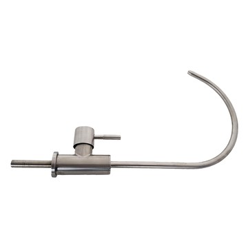 LEADER 麗達 304不鏽鋼 RO逆滲透水龍頭2分 大彎款 不鏽鋼原色 LBE ST0092  1個