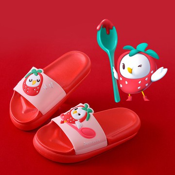 兒童拖鞋夏男女童小孩女親子童鞋寶寶室內家用家居防滑水果涼拖鞋