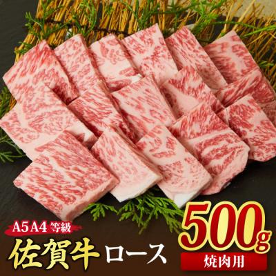 ふるさと納税 神埼市 佐賀牛 ロース 焼肉用 500g (H085128)