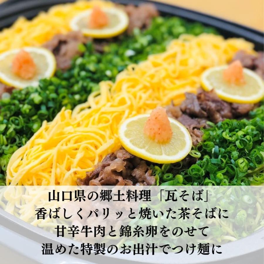 .みうら製麺 七瀬乃恵 瓦そば 100g×4入〔つゆ付き〕〔化粧箱〕