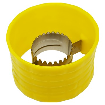 不鏽鋼玉米剝粒器 不鏽鋼刀片緊密貼合玉米芯 快速剝離玉米粒 人體工學設計 鋒利堅韌 持久耐用  1個