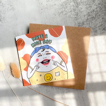 Have a nice day 萬用卡片