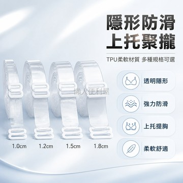 台灣出貨✨ 透明細肩帶 無痕隱形內衣肩帶 可外露文胸帶 防滑防掉肩帶 性感百搭細肩帶 0.1至1.8寬度 多組合規格