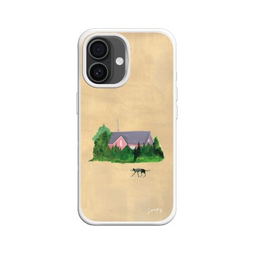 iPhone 16 SolidX 白 - Soupy Tang 湯舒皮 - Pink House