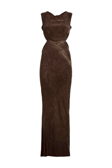 Rick Owens Concordians Open Back Gown Clothing