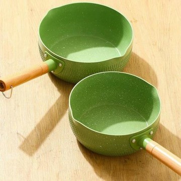 雪平鍋奶鍋不粘鍋家用小湯鍋煮鍋泡面鍋熱奶小鍋帶蒸籠電磁爐通用