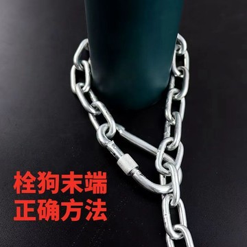 【台灣出貨】304不鏽鋼鏈條鏈小狗大狗都可以用規格齊全防鏽簡易安裝【爆款】