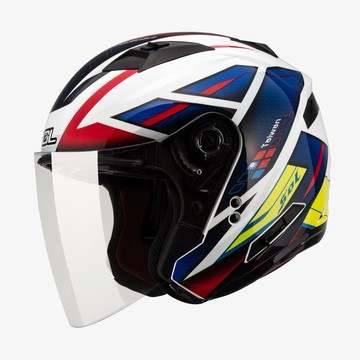 SOL SO7 SO-7 國旗 白紅藍 半罩 3/4罩 內藏墨鏡 雙層鏡 LED燈 雙D釦 排齒釦 安全帽