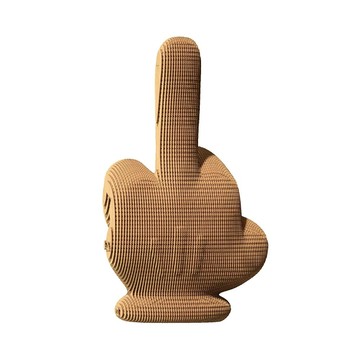 烏克蘭 Cartonic 3D立體拼圖-F*CK 卡通中指