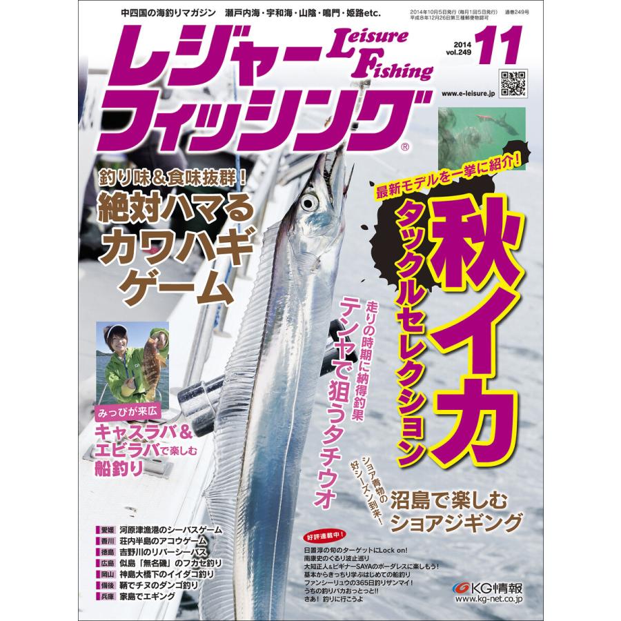 レジャーフィッシング 2014年 11月号 電子書籍版   レジャーフィッシング編集部